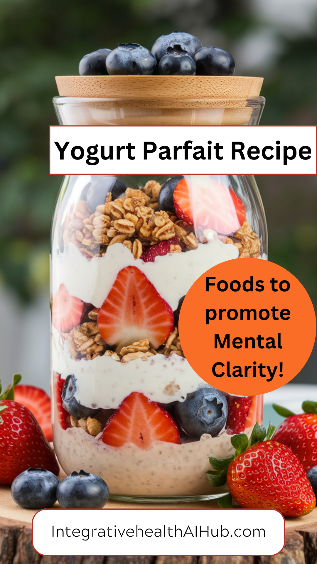 Foods for Mental Clarity: Vanilla Yogurt Parfait